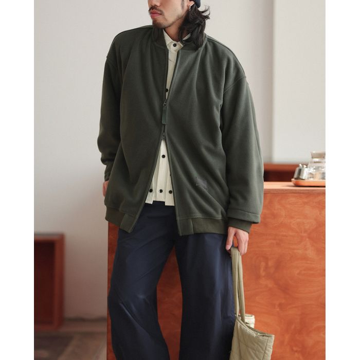 ダブルジップ フリースカーディガン　M10420