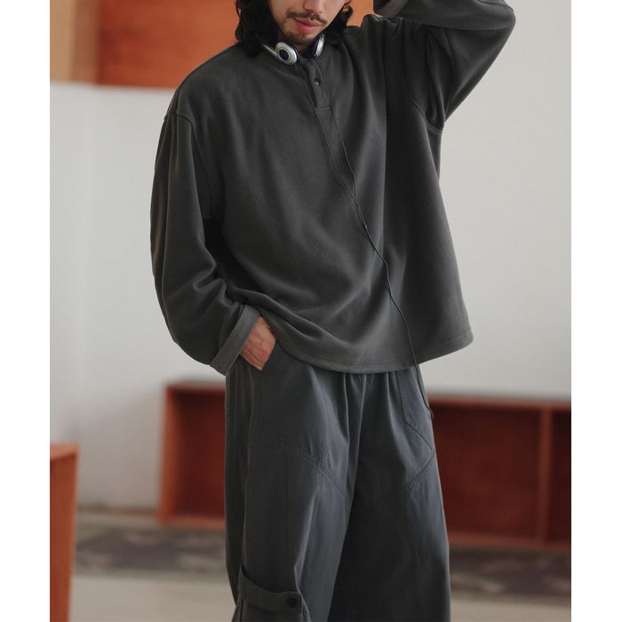 ヘンリーネック プルオーバー M10419