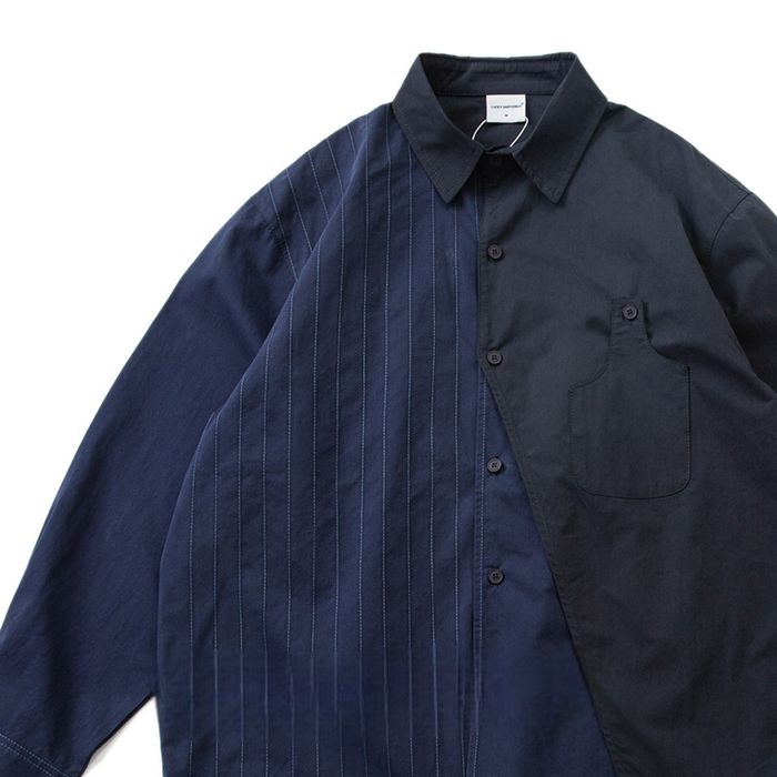 切り替えデザイン シャツ M10416