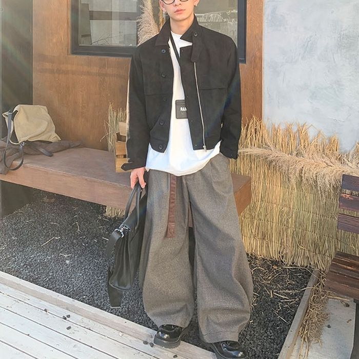 タック ワイドパンツ M10492