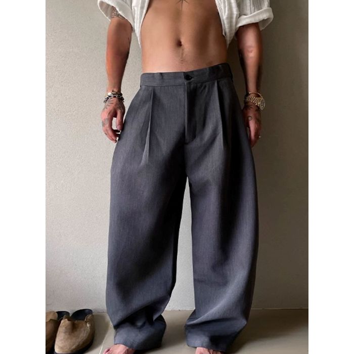 タック入り ワイドパンツ M10410