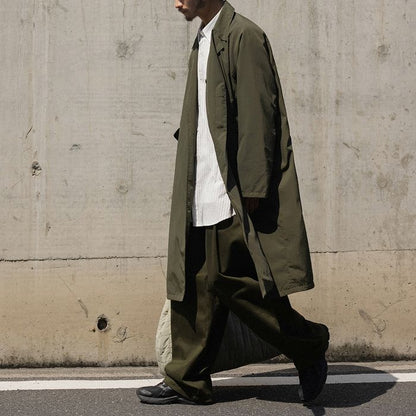 リバーシブル ミドル丈コート　M10342