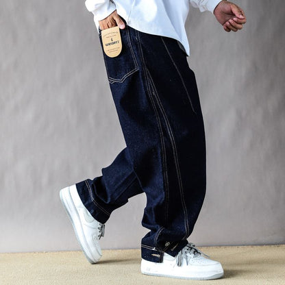 ボタンヘム デニムパンツ M10484