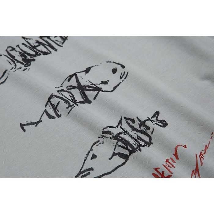 バックプリント Tシャツ　M10756