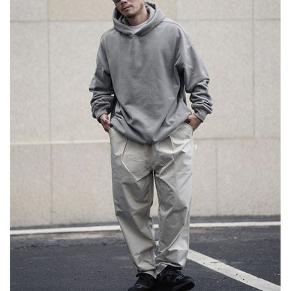 袖刺繍 プルオーバー フーディ　M10341