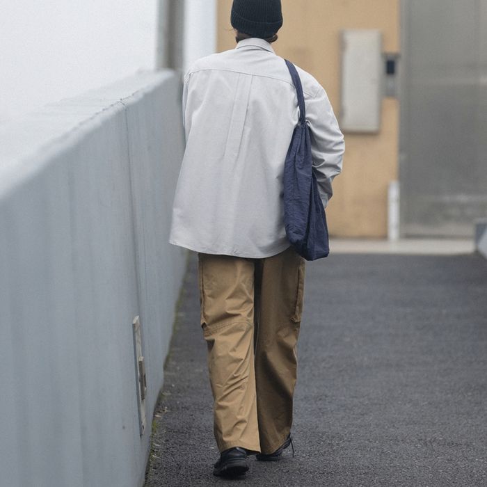 胸ポケット付き 長袖シャツ　M10362