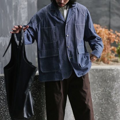 コントラストステッチ シャツ　M10350