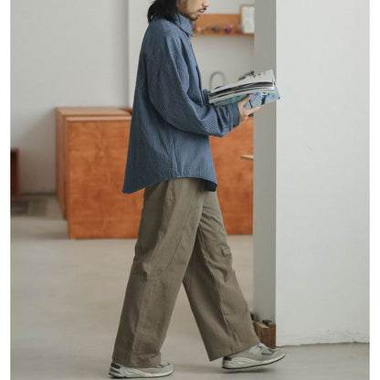 ストライプ柄 シャツ M10428