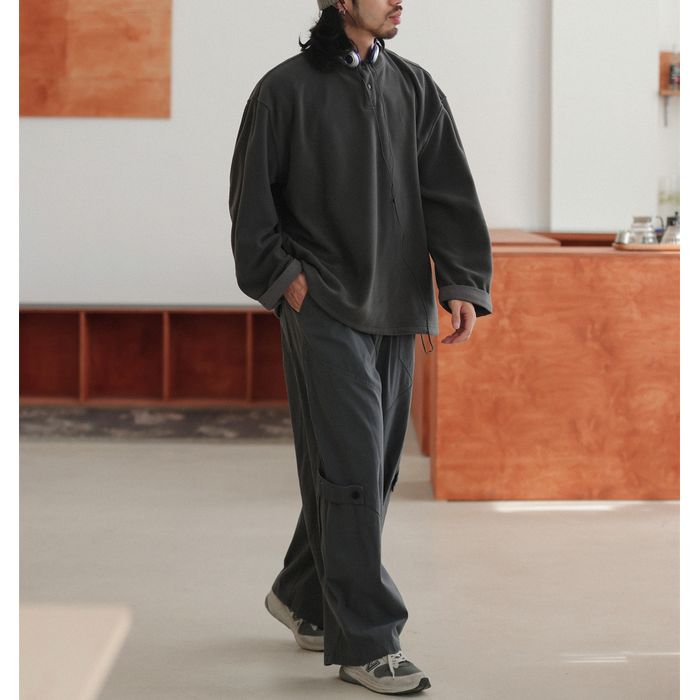 ヘンリーネック プルオーバー M10419