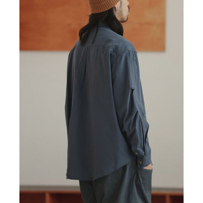 胸ポケット付き 長袖シャツ　M10362