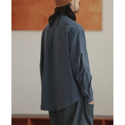 胸ポケット 長袖シャツ　M10378