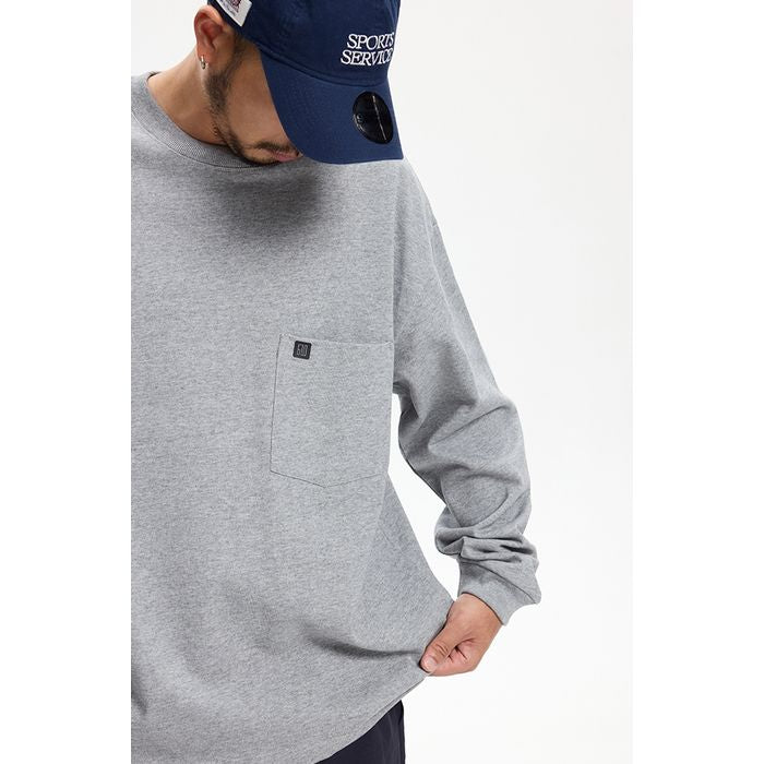 胸ポケット 長袖Tシャツ　M10582