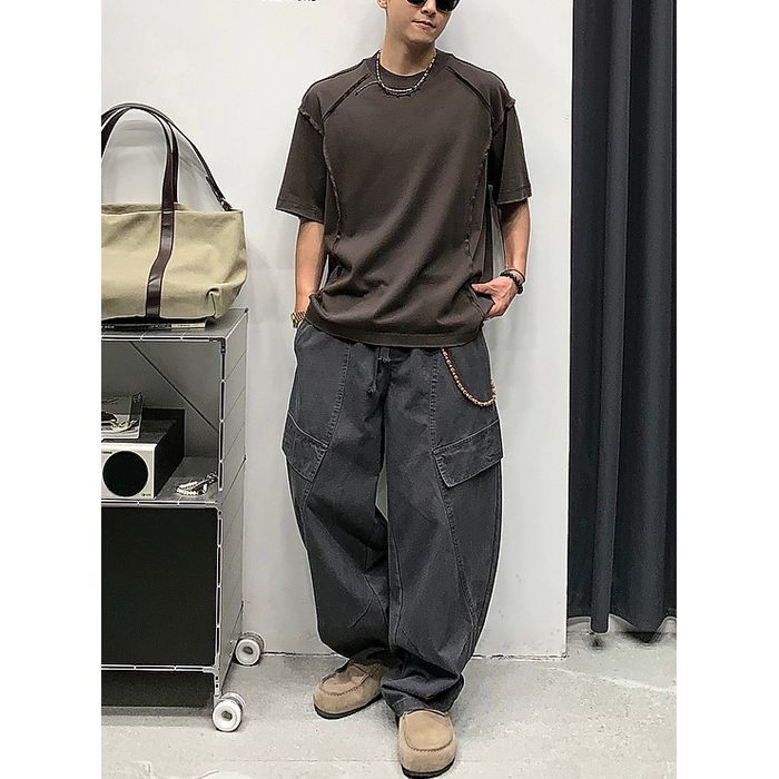 カットオフデザイン Tシャツ　M10746