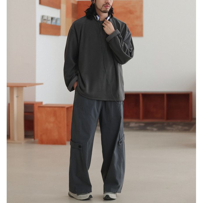 サイドストラップ ワイドパンツ　M10396