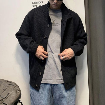 スタンドカラー カーディガン　M10529