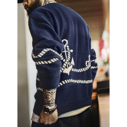 マリンモチーフ ニット　M10554