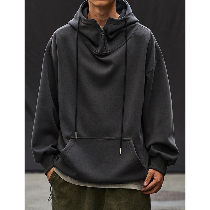 ハーフジップ フーディ　M10546