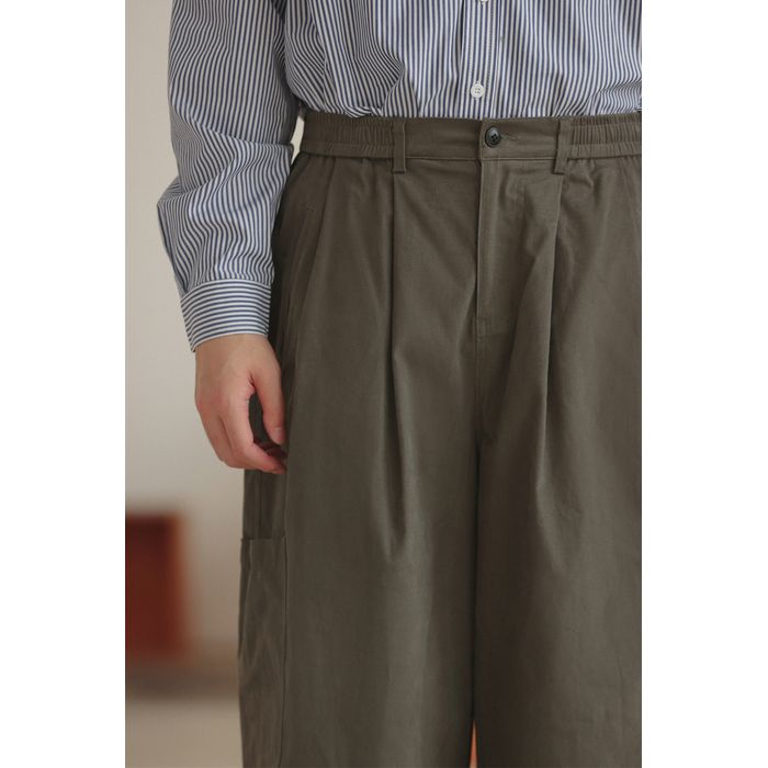 タック入り ワイドパンツ M10377