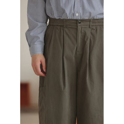 タック入り ワイドパンツ M10377