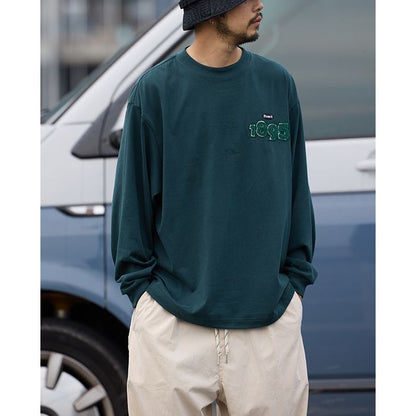 レトロロゴ 長袖Tシャツ　M10578