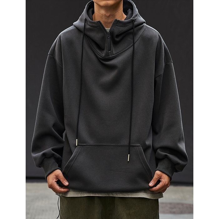 ハーフジップ フーディ　M10546