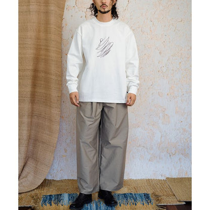 グラフィックプリント プルオーバー M10406