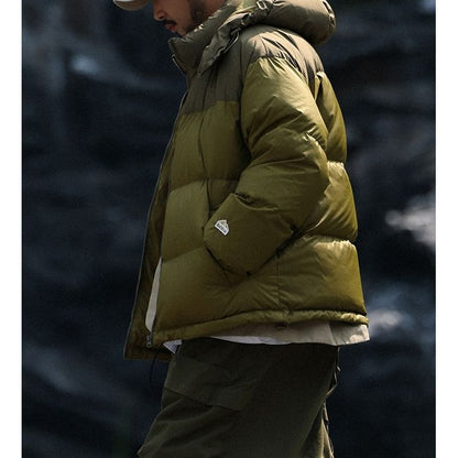 デタッチャブルフード ダウンジャケット　M10563