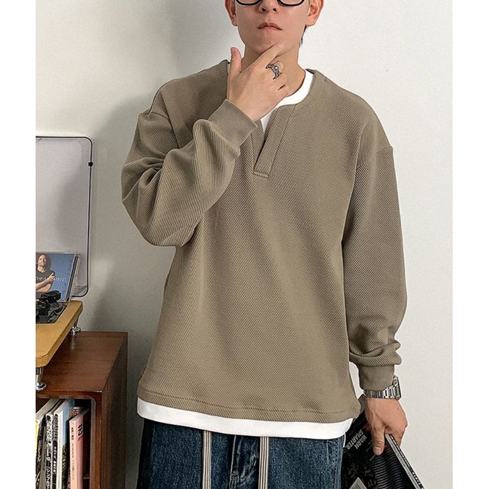 レイヤードデザイン 長袖Tシャツ　M10520