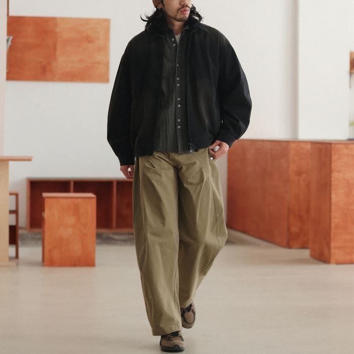 ヴィンテージ風 ジップアップジャケット M10418