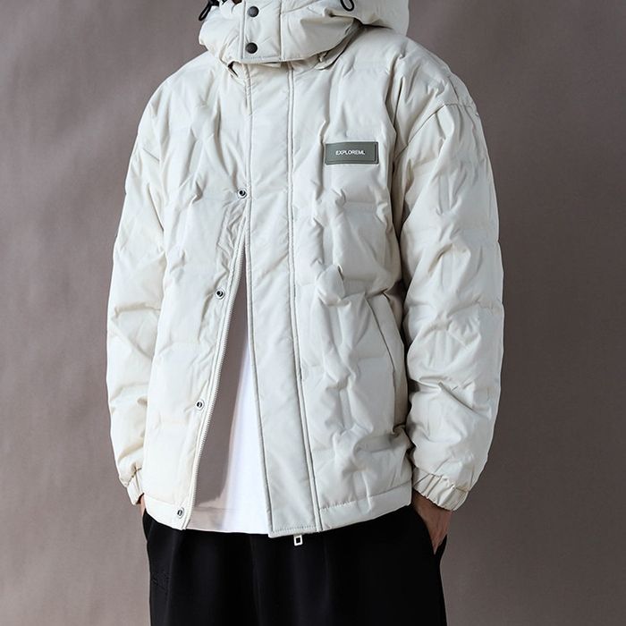 スクエアキルティング フード付ジャケット　M10627