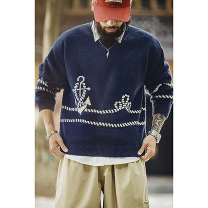 マリンモチーフ ニット　M10554