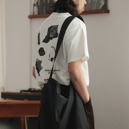 バックプリント Tシャツ　M10191