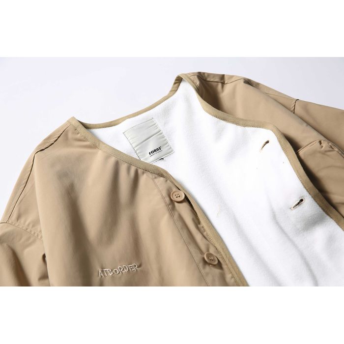 パイピング ノーカラージャケット　M10491