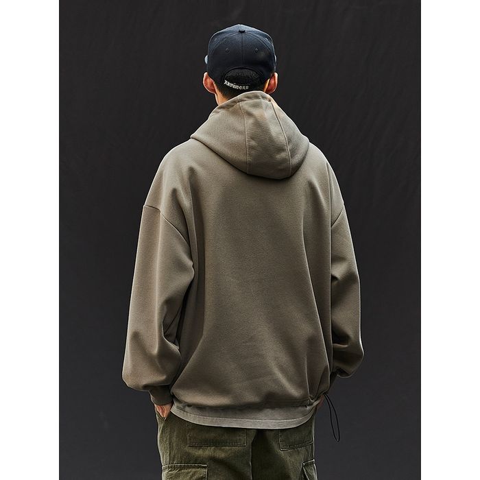 ハーフジップ フーディ　M10546