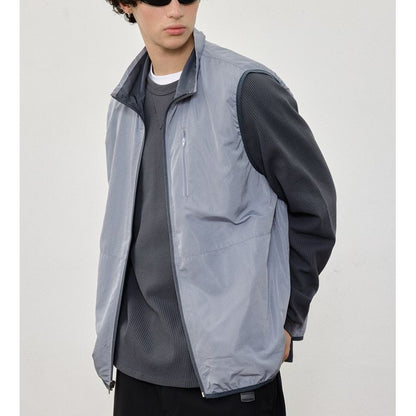 リバーシブル ジップアップ ベスト　M10357