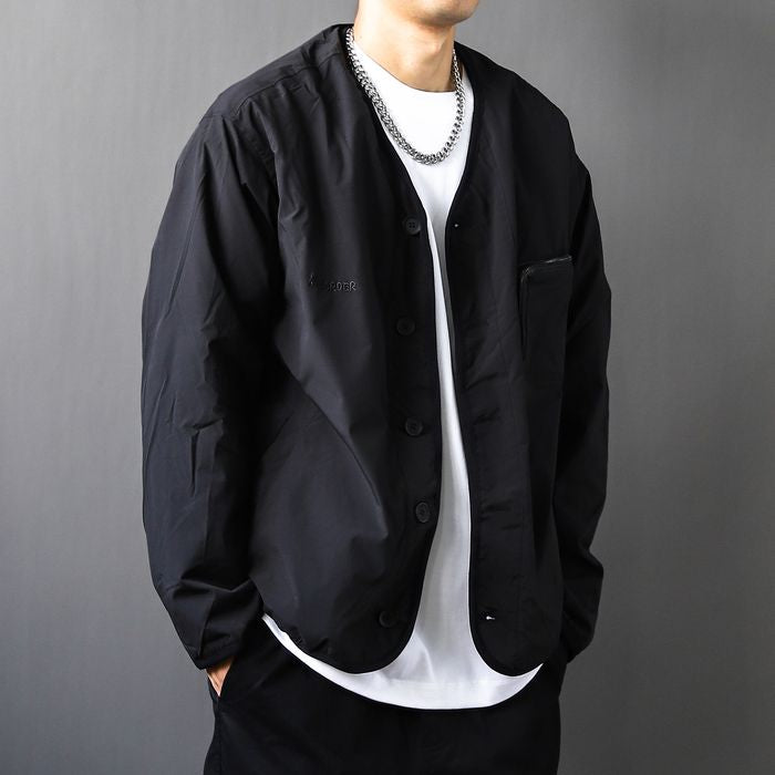 パイピング ノーカラージャケット　M10491