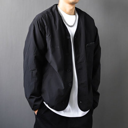 パイピング ノーカラージャケット　M10491