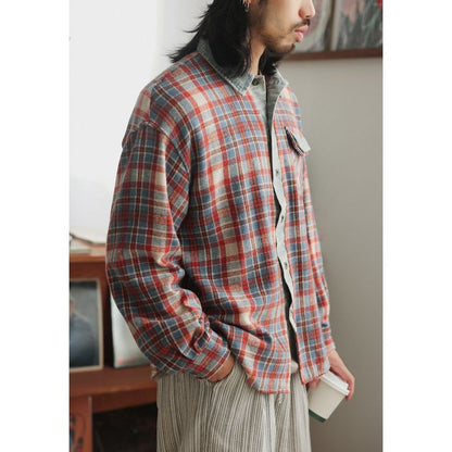 チェック柄 シャツ M10387