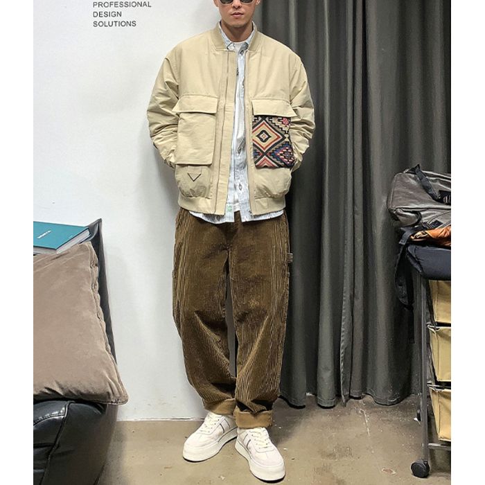 アズテック柄デザイン ジャケット　M10560