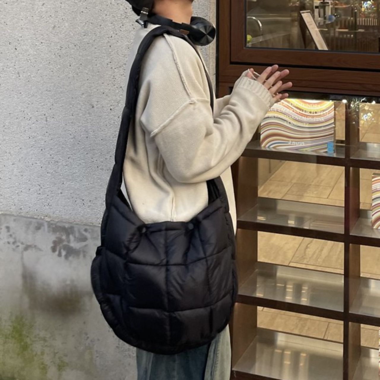 キルティング ショルダーバッグ　M10498