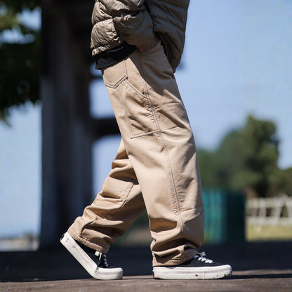 ボア裏地 ワイドパンツ　M10600