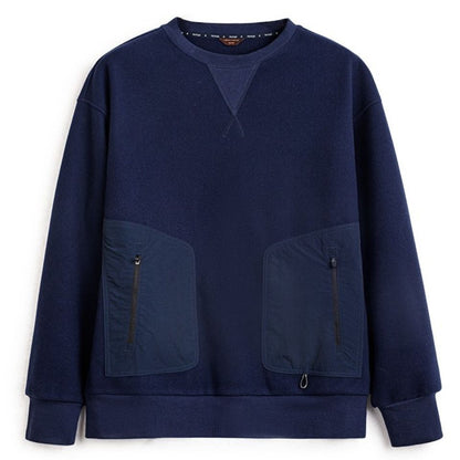 パッチワーク ポケット セーター M10557