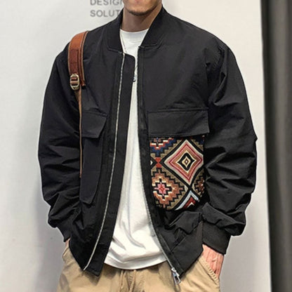 アズテック柄デザイン ジャケット　M10560