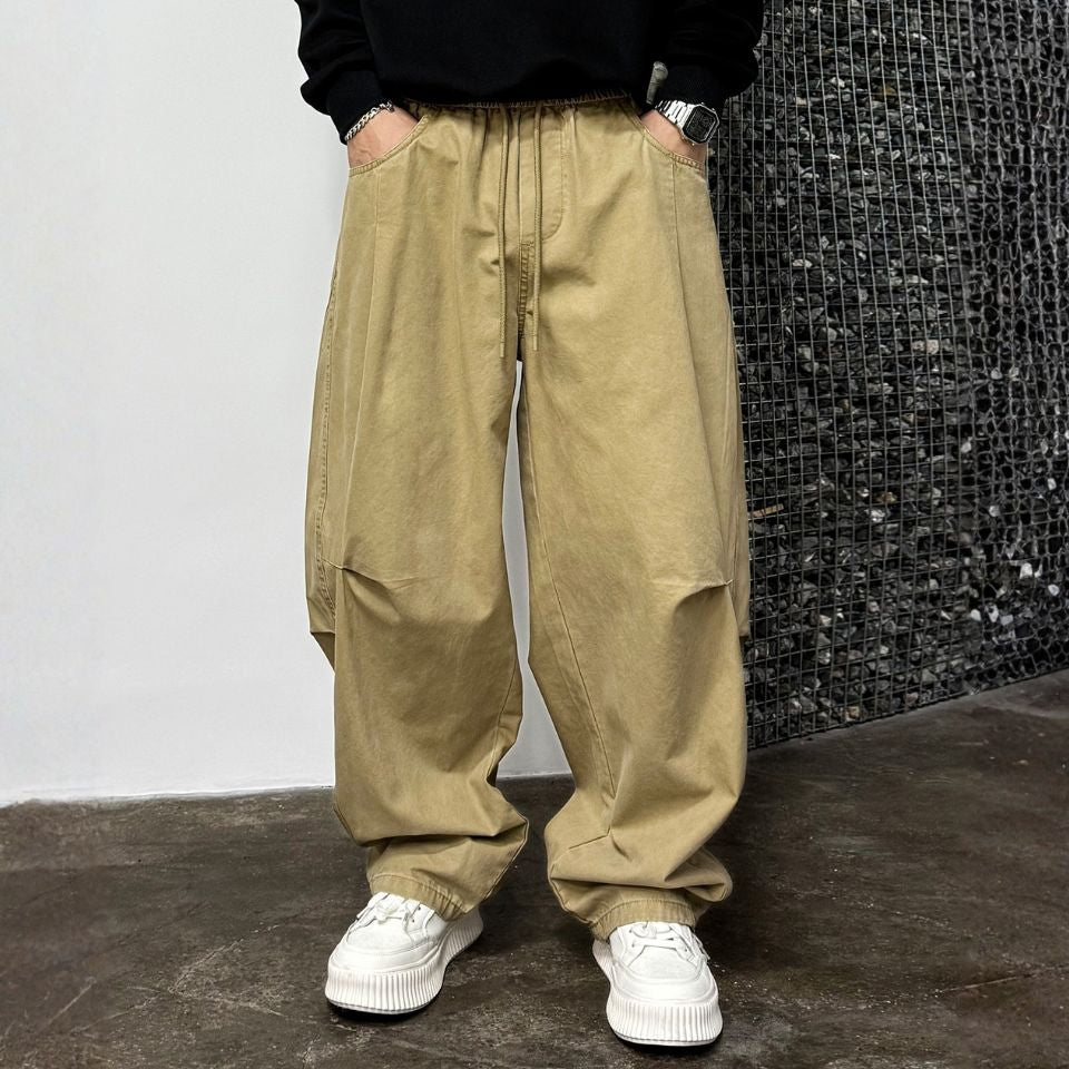 ドローストリング ワイドパンツ　M10561