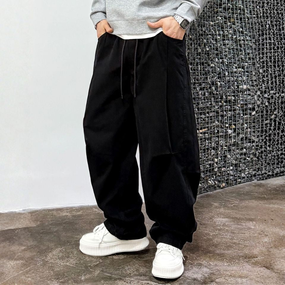 ドローストリング ワイドパンツ　M10561