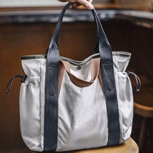 外ポケット付き トートバッグ　M10565