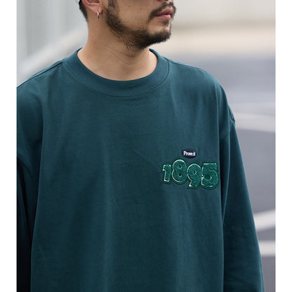 レトロロゴ 長袖Tシャツ　M10578