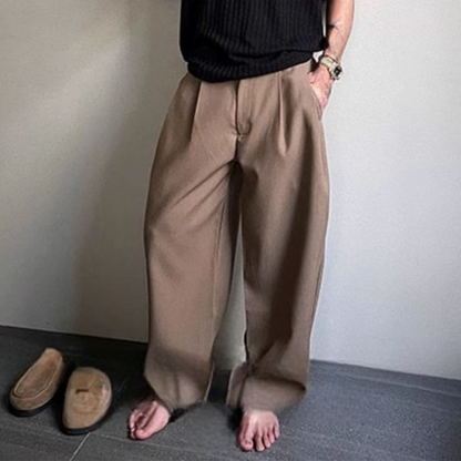 タック入り ワイドパンツ M10410