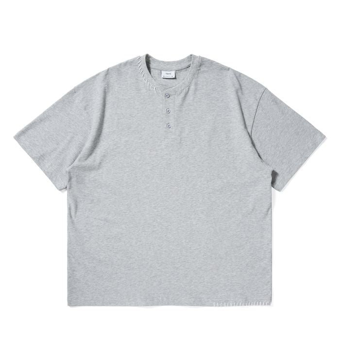 ステッチ ヘンリーネックTシャツ　M10314