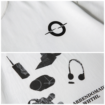 バックプリント Tシャツ　M10191